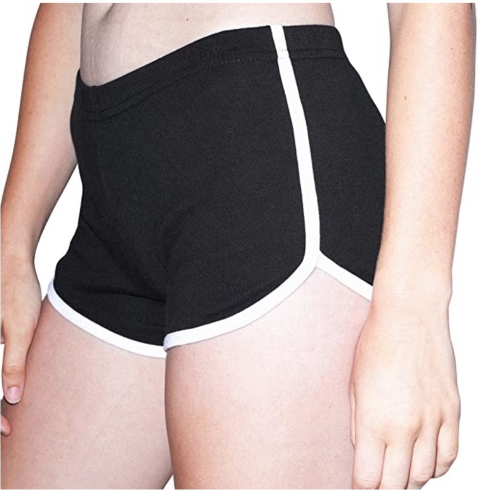 NEW American Apparel Interlock Running Shorts Active Bottom - Picture 5 of 8